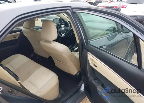 2016 Toyota Corolla Le из США, поврежденный, VIN 5YFBURHE9GP472425